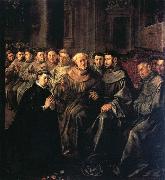 Francisco de herrera the elder St.Bonaventure Enters the Franciscan Order china oil painting artist